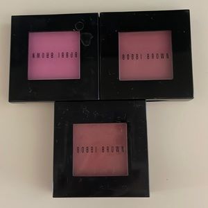 Bobbi brown Blushes : Pale pink, Tawny and Desert pink